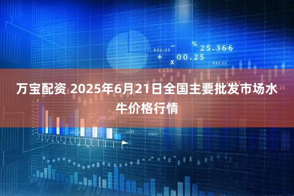 万宝配资 2025年6月21日全国主要批发市场水牛价格行情