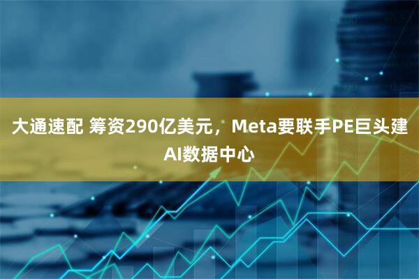大通速配 筹资290亿美元，Meta要联手PE巨头建AI数据中心
