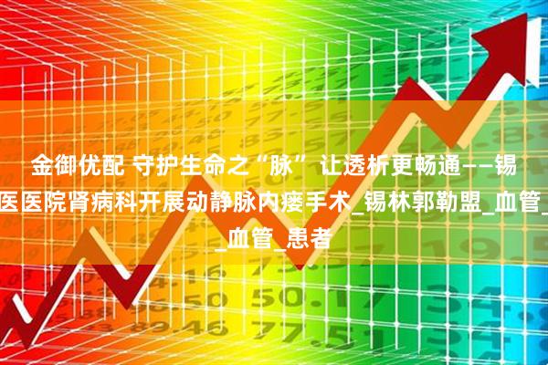 金御优配 守护生命之“脉” 让透析更畅通——锡盟蒙医医院肾病科开展动静脉内瘘手术_锡林郭勒盟_血管_患者